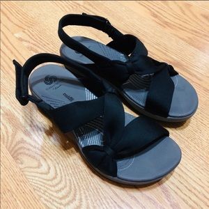 Clark’s black Sandals